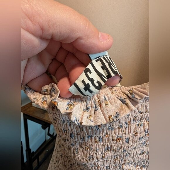 Cottagecore Floral Ruffle Sleeve - Picture 4 of 12